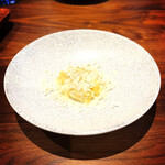 イル ネッビオ - 水牛バターと48ヶ月のパルミジャーノがコラボしたアニョロッティです(o^^o)