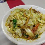 寿楽 - 肉と野菜のカレー炒め