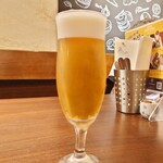 リュクスバーガーズ&サニーズテーブル - 生ビール"SORACHI1984"