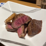 創作割烹 たかの - ハネシタミニステーキ