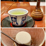Nodaiwa - 緑茶と胡麻プリン