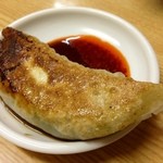 春き - 餃子（1人前）：醤油・ラー油・お酢（2013.04）