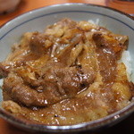 東京チカラめし - 焼き牛丼　330円