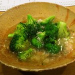 とら - 2013年4月26日のブロッコリーと蟹のあんかけ