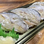 ブイチェーン - 料理写真:黒むつ握り