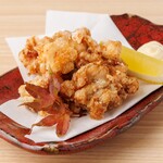 Deep-fried Daisen chicken and black shichimi