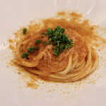 Cucina Italiana Barbassano - 毛蟹とカラスミ キタッラ