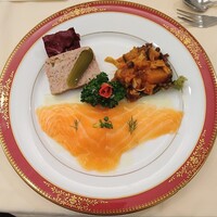 レストラン香味屋 - B定食の前菜盛り合わせ