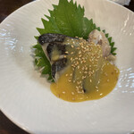 すいば - 炙り〆サバ380円