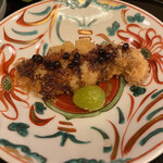 山玄茶 - 松茸フライ、