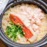 BUON VIAGGIO - 金目鯛とズワイガニの土鍋ご飯