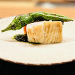 おが和 - ☆目鯛（島根）万願寺唐辛子の焼き物。