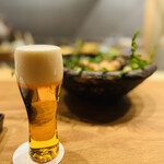おが和 - ◎生ビールで乾杯❗️