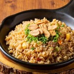 garlic pilaf