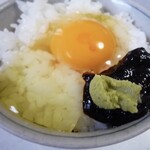 ★Isojiman's rock seaweed topped rice with egg