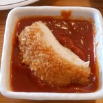 グリル＆コーヒー はせがわ - チキンカツとソース