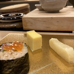 梅田 鮨 よこ田 - 玉子