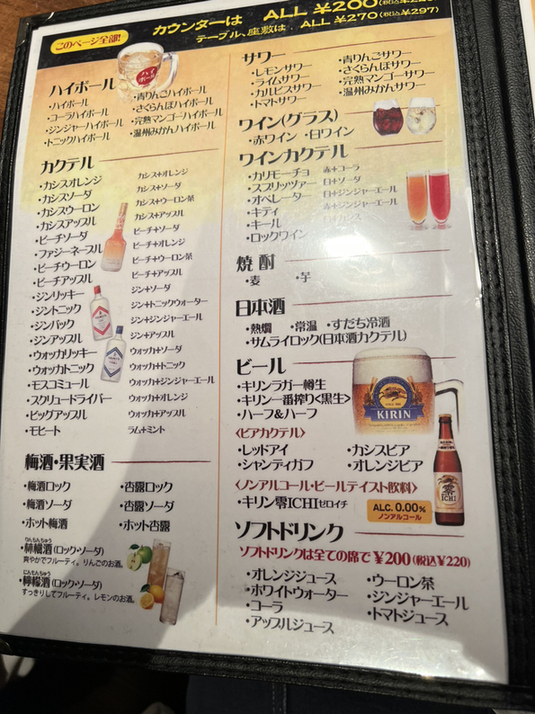 メニュー写真 : 炭火焼鳥専門店 まさや JR六甲道店 - 六甲道/焼き鳥