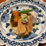 びんびや - 炊合せ（アナゴ、カボチャ、小芋）