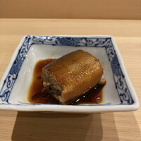 鮨いわもと - 子持ち鮎の煮付け
