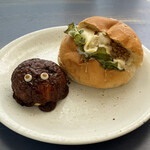 ル・ミトロン・コッペ 白楽店 - 大人のポテサラコッペ、ハロウィンチョコメロンパン