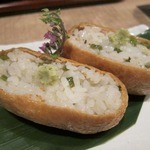 酒肴一献 わさびん - 自家製 わさびいなり