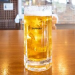 栂池ヒュッテ - ドリンク写真:生ビール