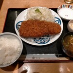 Tonkatsu Mai Sen - 茶美豚ロースカツ1850円