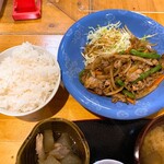 まんま - 豚焼肉定食