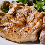 大山鶏岩塩焼き