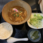 Chuugoku Shisem Menhanten Ittou - 麺定食(カレー中華)❗️