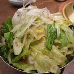 焼肉 山水 - 25年4月　山水サラダ