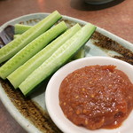 焼肉 山水 - 25年4月　冷し胡瓜