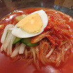 焼肉 山水 - 25年4月　冷麺ハーフ