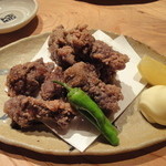 クジラ竜田揚げ