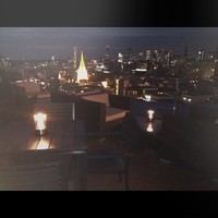 TWO ROOMS - テラスの夜景