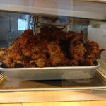 一〇そば - ゲソ天のサイドビュー