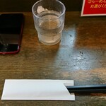 らーめん山頭火 - 橋と水は渡してもらえます。