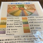 町屋 清水庵 - 名物「もちしゃぶ」の説明