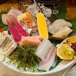 季節料理 薗 - 造り盛り合わせ