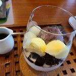 シャムロックカフェ - あんこパフェ