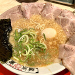 河童ラーメン本舗  - 煮卵入りチャーシューメン 並(¥1150)