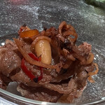 肉割烹 無膳福助 - 牛しぐれ煮