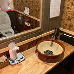 肉割烹 無膳福助 - お手洗いも素敵〜❤︎