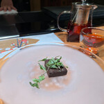 肉割烹 無膳福助 - スパイスチョコテリーヌ