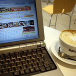 R25 cafe - OptioA30で撮影