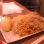 黒胡椒レモンそば