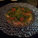 Whisky Dining WWW.W - 【2013年３月】本日の鮮魚カルパッチョ　９５０円