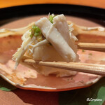 らん亭～ 美日庵 - 蟹の剥き身の下には美味なるかにみそ