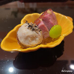 らん亭～ 美日庵 - フランス鴨の鴨ロースにトリュフ小芋に銀杏